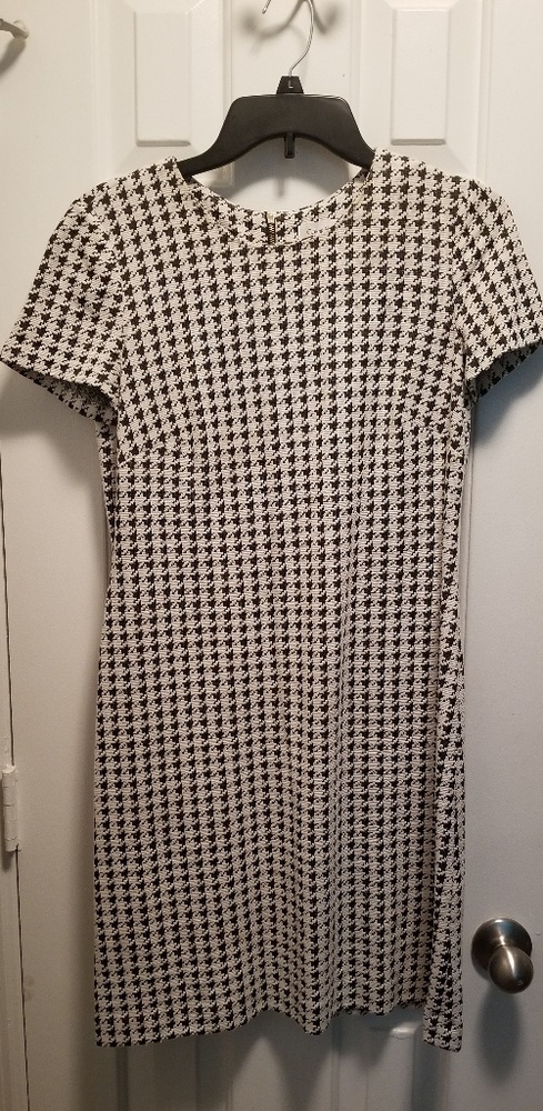 Calvin Klein Houndstooth Dress